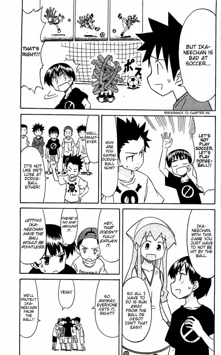 Shinryaku! Ika Musume Chapter 157 page 4 - Chapter 157 : Isn't it Dodgeball?