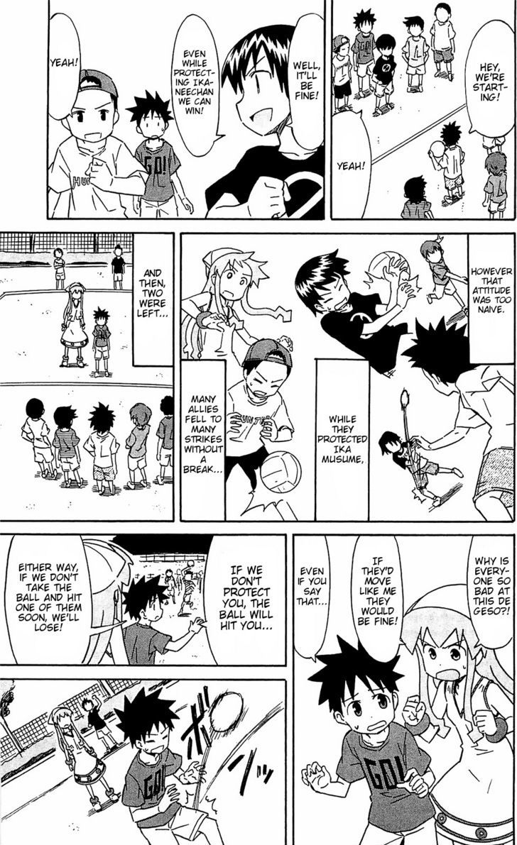 Shinryaku! Ika Musume Chapter 157 page 6 - Chapter 157 : Isn't it Dodgeball?