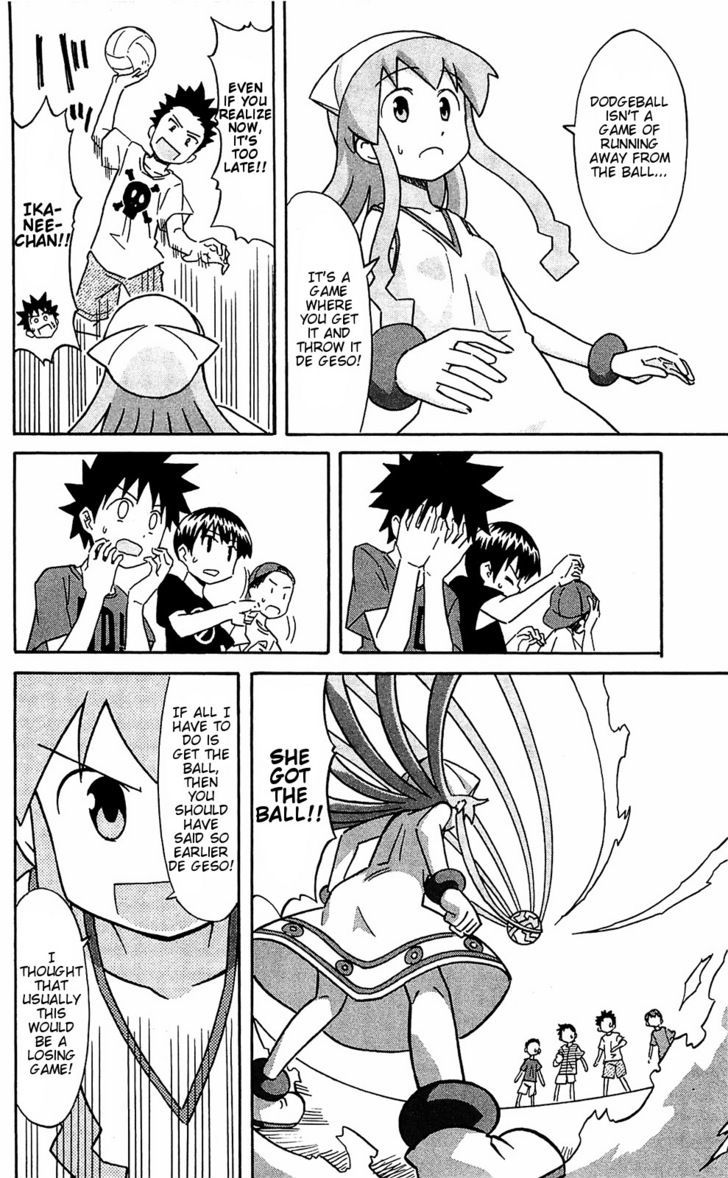 Shinryaku! Ika Musume Chapter 157 page 7 - Chapter 157 : Isn't it Dodgeball?