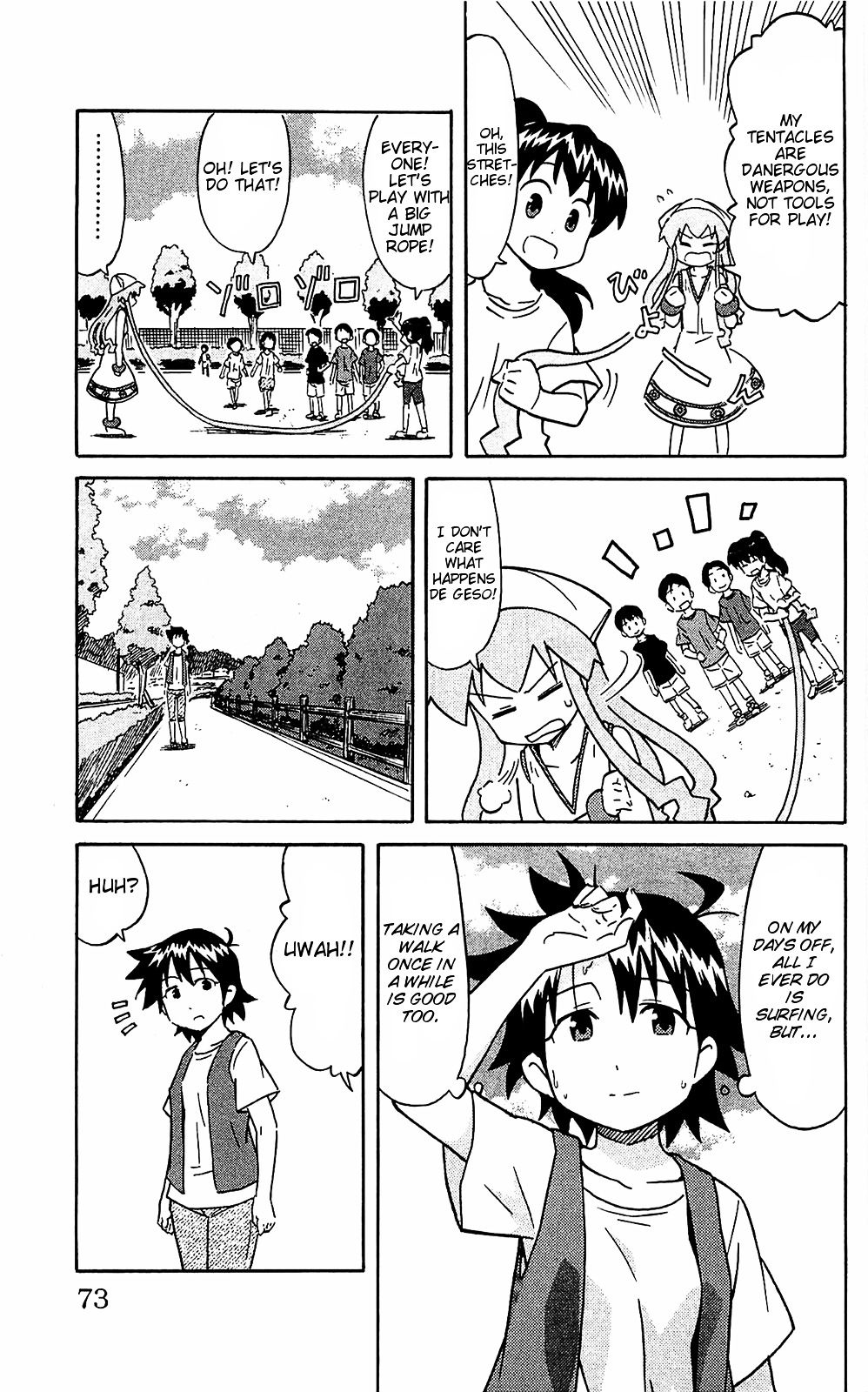 Shinryaku! Ika Musume Chapter 161 page 3 - Chapter 161 : Won't You Play Jump Rope?