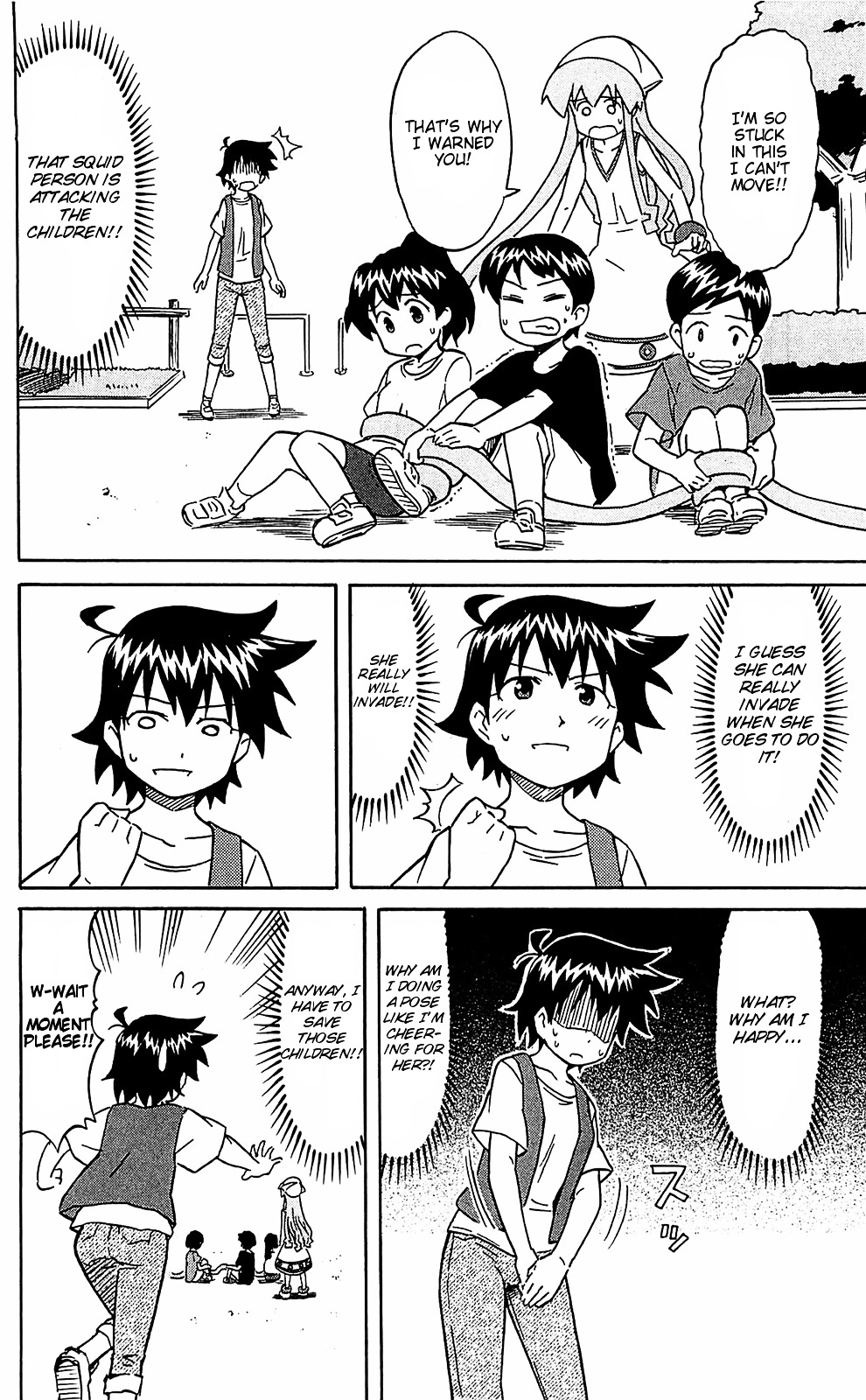 Shinryaku! Ika Musume Chapter 161 page 4 - Chapter 161 : Won't You Play Jump Rope?