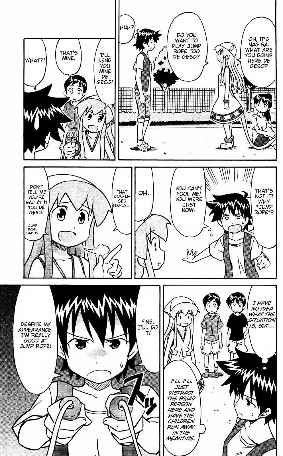 Shinryaku! Ika Musume Chapter 161 page 5 - Chapter 161 : Won't You Play Jump Rope?