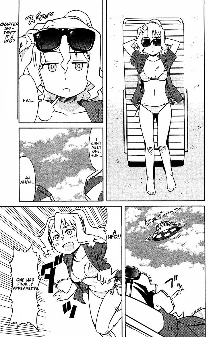 Shinryaku! Ika Musume Chapter 164 page 1 - Chapter 164 : Isn't it a UFO?