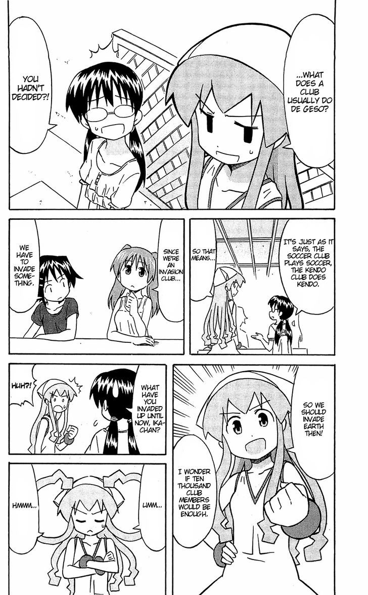 Shinryaku! Ika Musume Chapter 165 page 4 - Chapter 165 : Won't You Join Our Club?