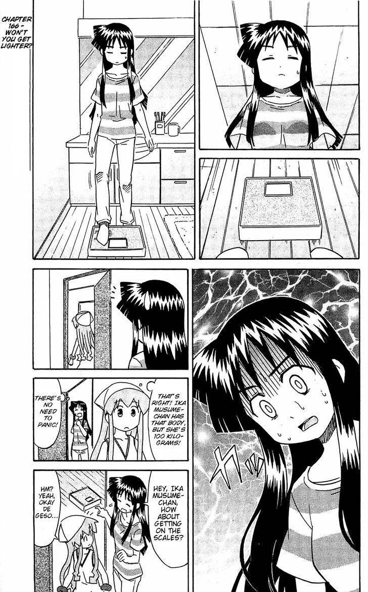 Shinryaku! Ika Musume Chapter 166 page 1 - Chapter 166 : Won't You Get Lighter?