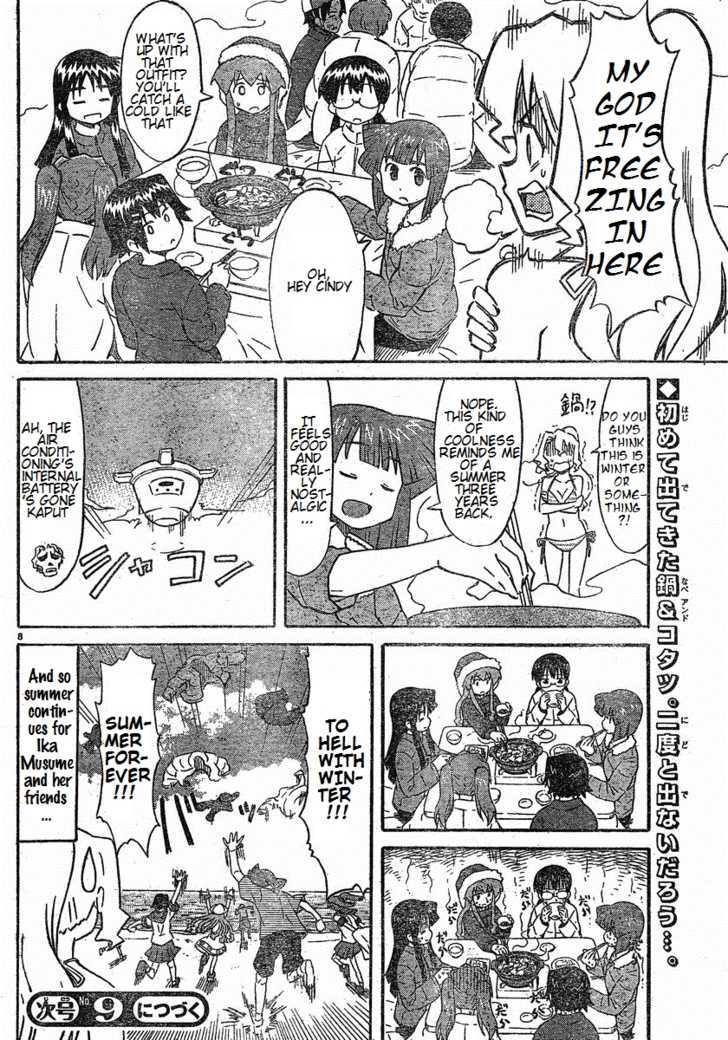 Shinryaku! Ika Musume Chapter 171 page 8 - Chapter 171 : Aren't you cold?