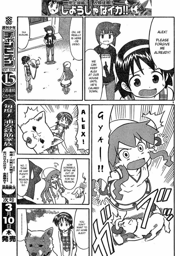Shinryaku! Ika Musume Chapter 177 page 5 - Chapter 177 : Won't you Run away?