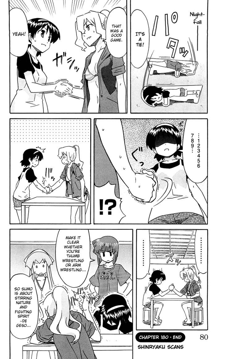 Shinryaku! Ika Musume Chapter 180 page 8 - Chapter 180 : Won't You Sumo Wrestle?