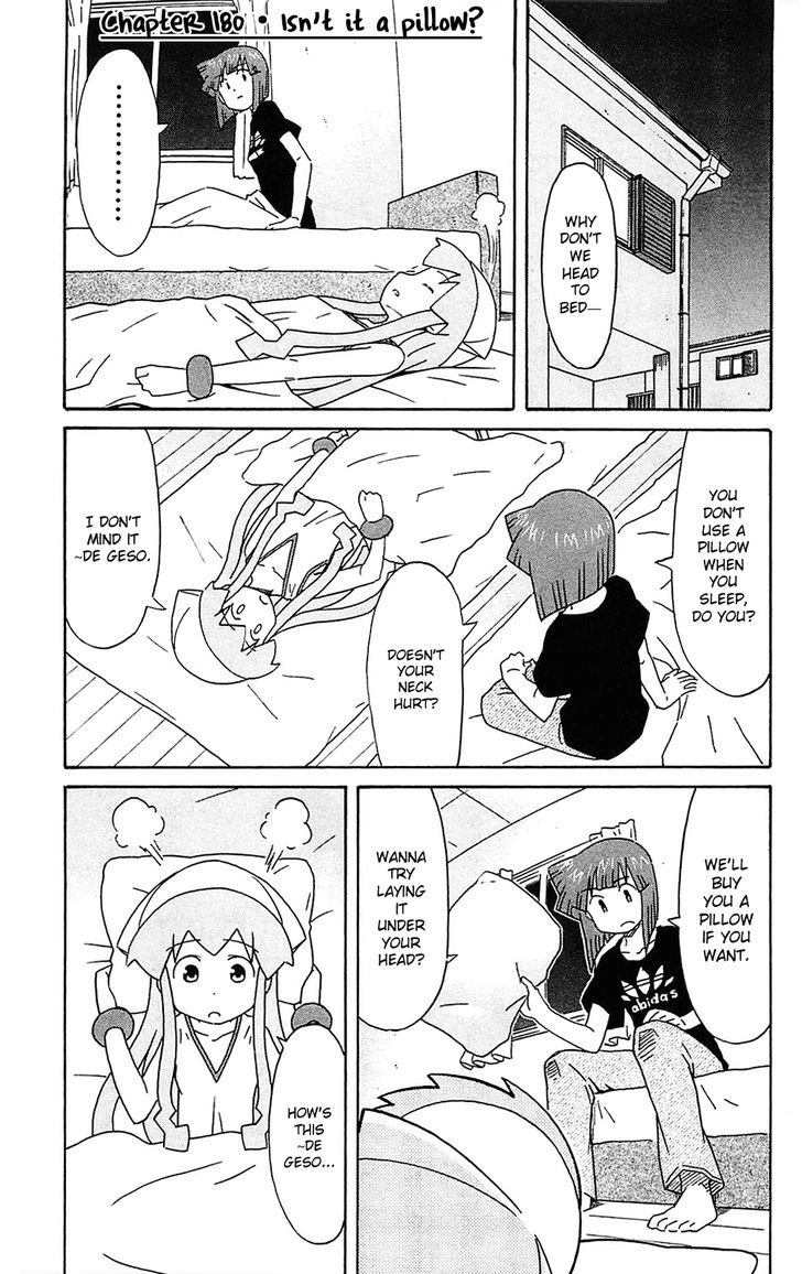 Shinryaku! Ika Musume Chapter 188 page 1 - Chapter 188 : Isn't it a Pillow?