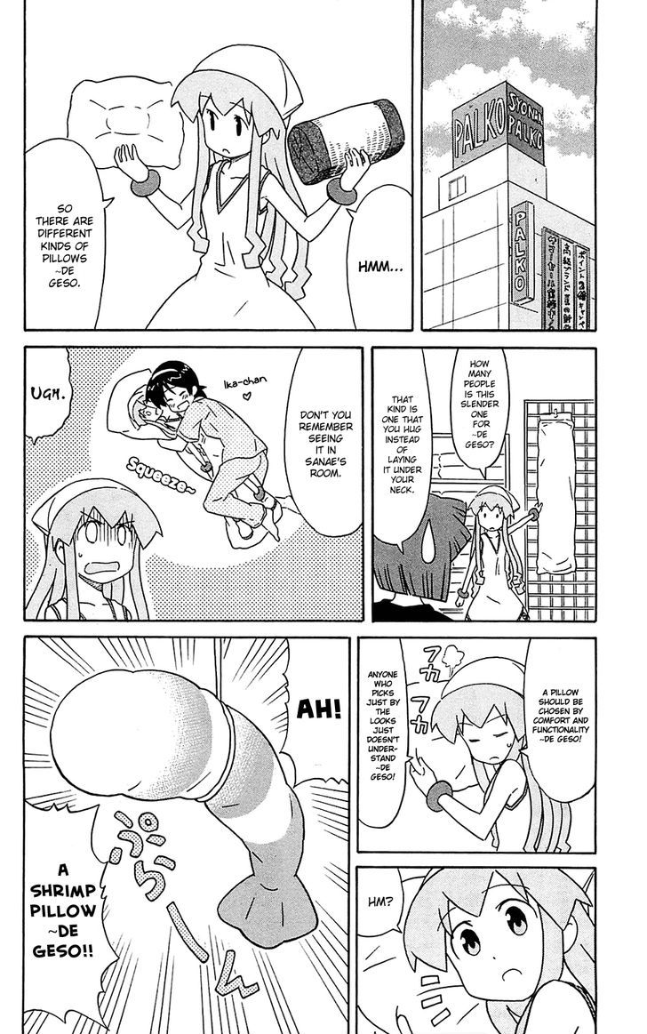 Shinryaku! Ika Musume Chapter 188 page 4 - Chapter 188 : Isn't it a Pillow?