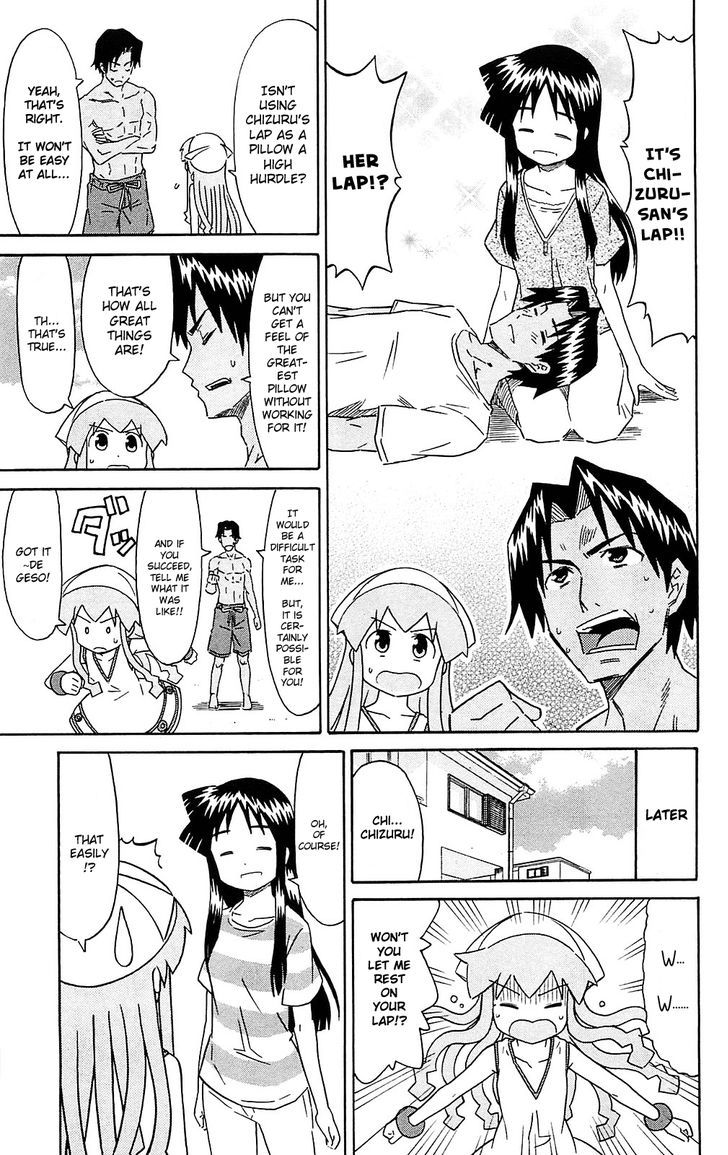 Shinryaku! Ika Musume Chapter 188 page 7 - Chapter 188 : Isn't it a Pillow?