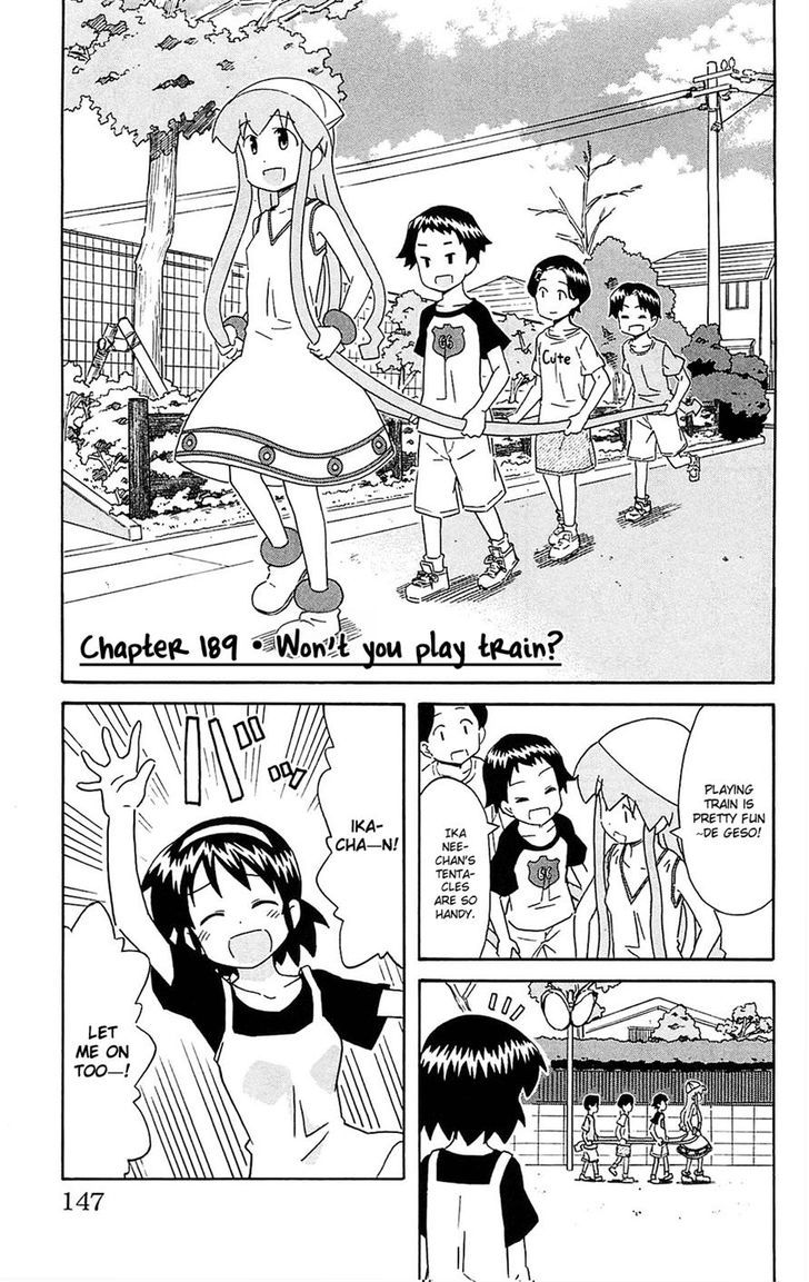 Shinryaku! Ika Musume Chapter 189 page 1 - Chapter 189 : Won't You Play Train?