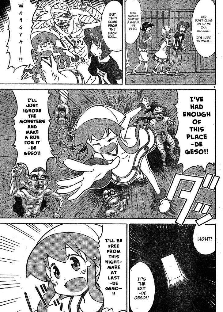 Shinryaku! Ika Musume Chapter 193 page 7 - Chapter 193 : Isn't it a Haunted House?