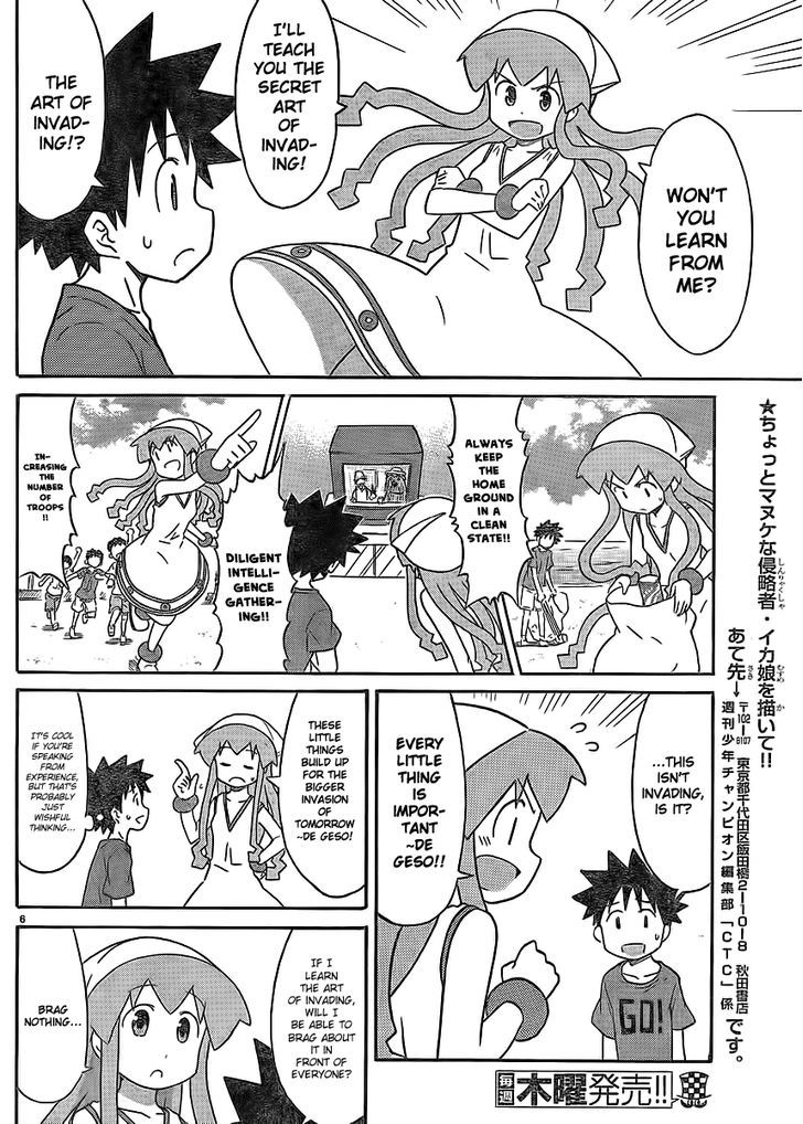 Shinryaku! Ika Musume Chapter 195 page 6 - Chapter 195 : Won't You Take Lessons?