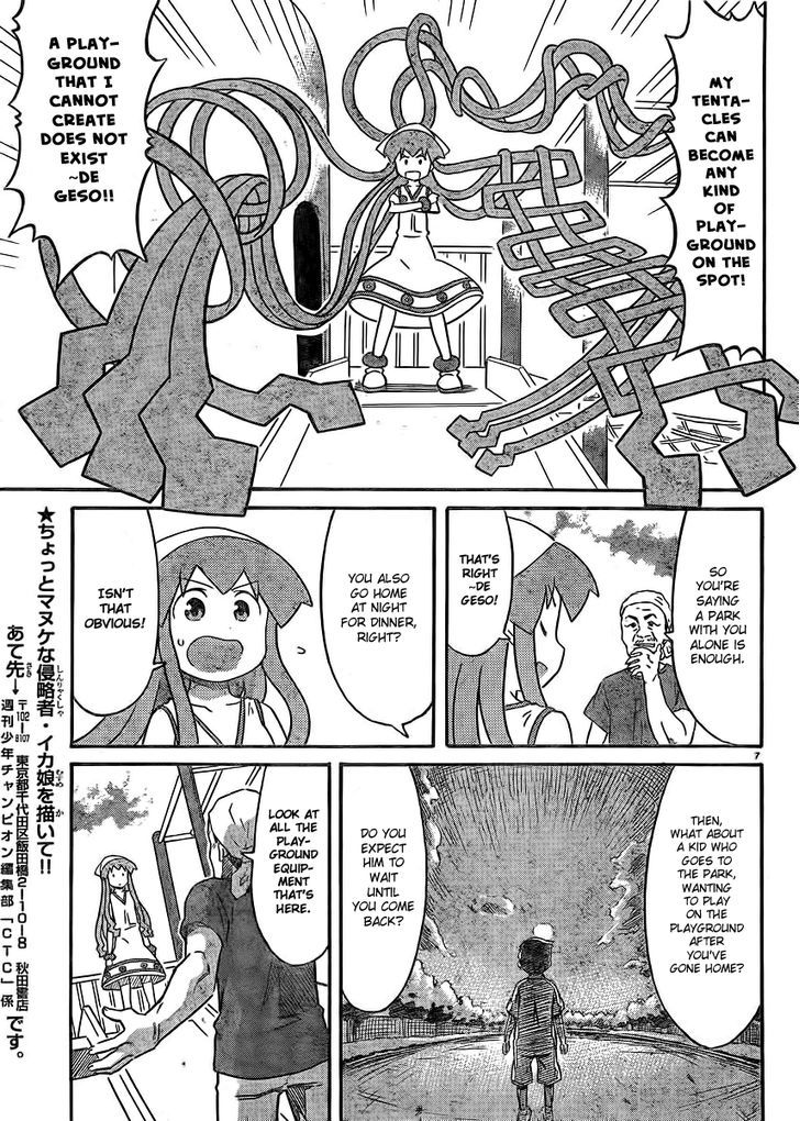 Shinryaku! Ika Musume Chapter 196 page 8 - Chapter 196 : Isn't it a Playground?