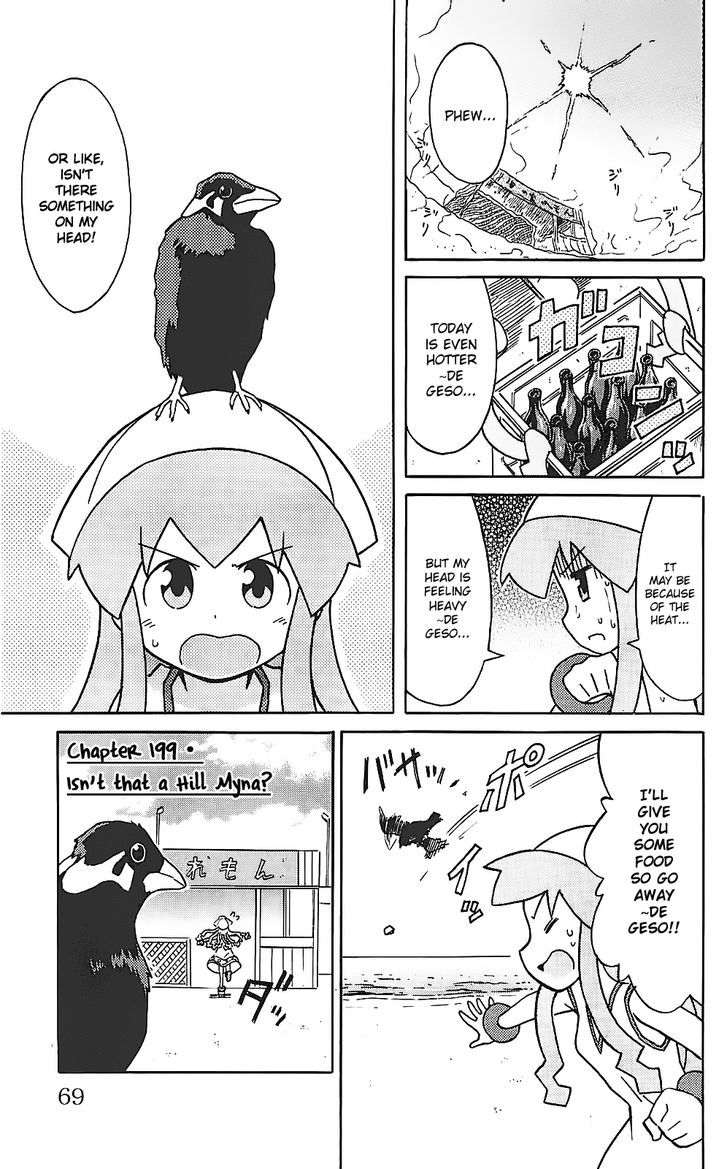 Shinryaku! Ika Musume Chapter 199 page 1 - Chapter 199 : isn't That a Hill Myna?