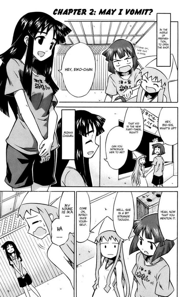 Shinryaku! Ika Musume Chapter 2 page 1 - Chapter 2 : May I Vomit?