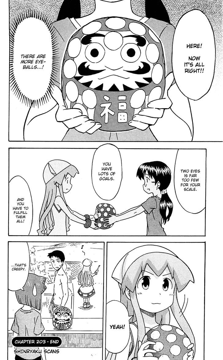 Shinryaku! Ika Musume Chapter 203 page 8 - Chapter 203 : Isn't this a Daruma Doll?