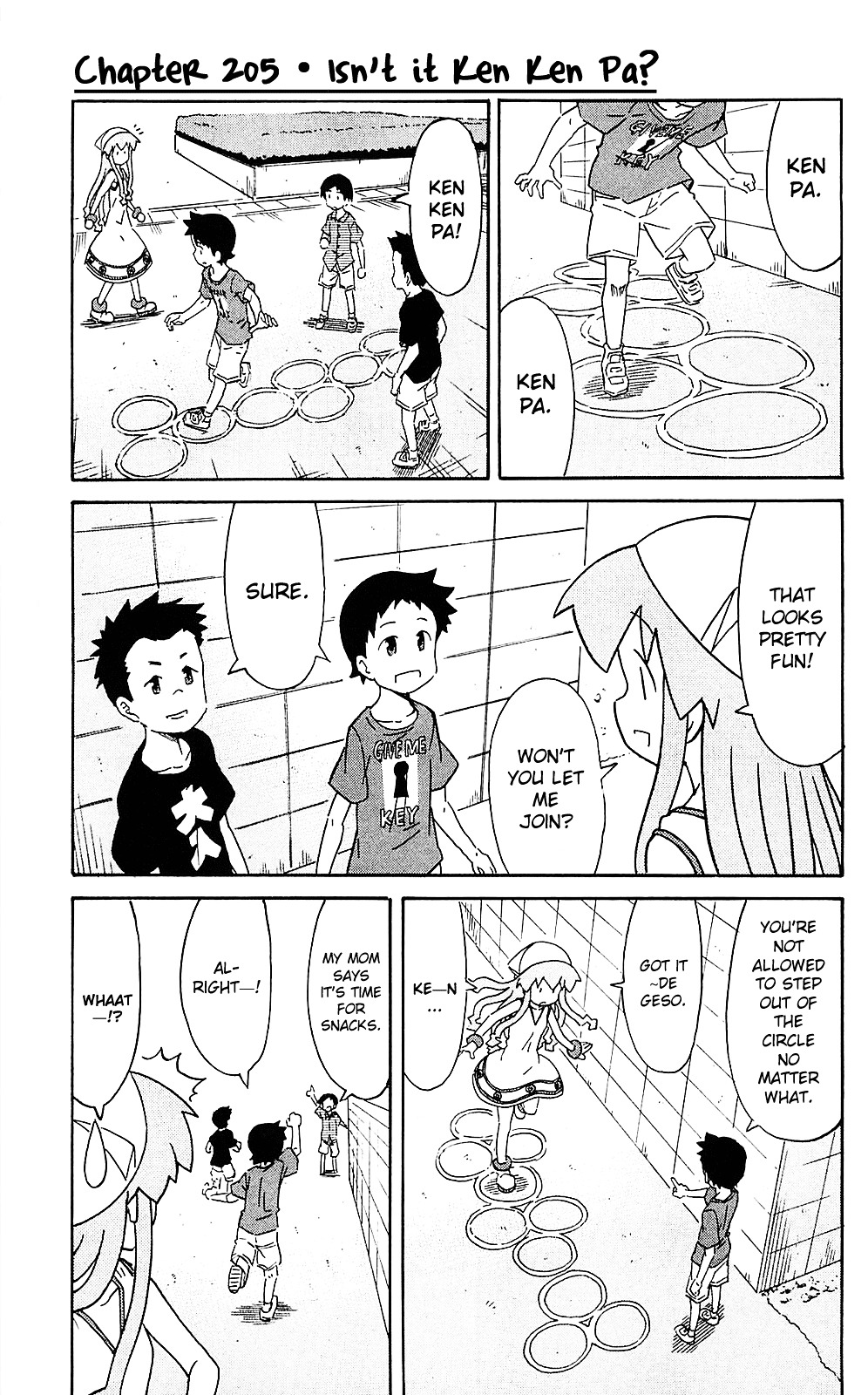 Shinryaku! Ika Musume Chapter 205 page 1 - Chapter 205 : Isn't it Ken Ken Pa ?