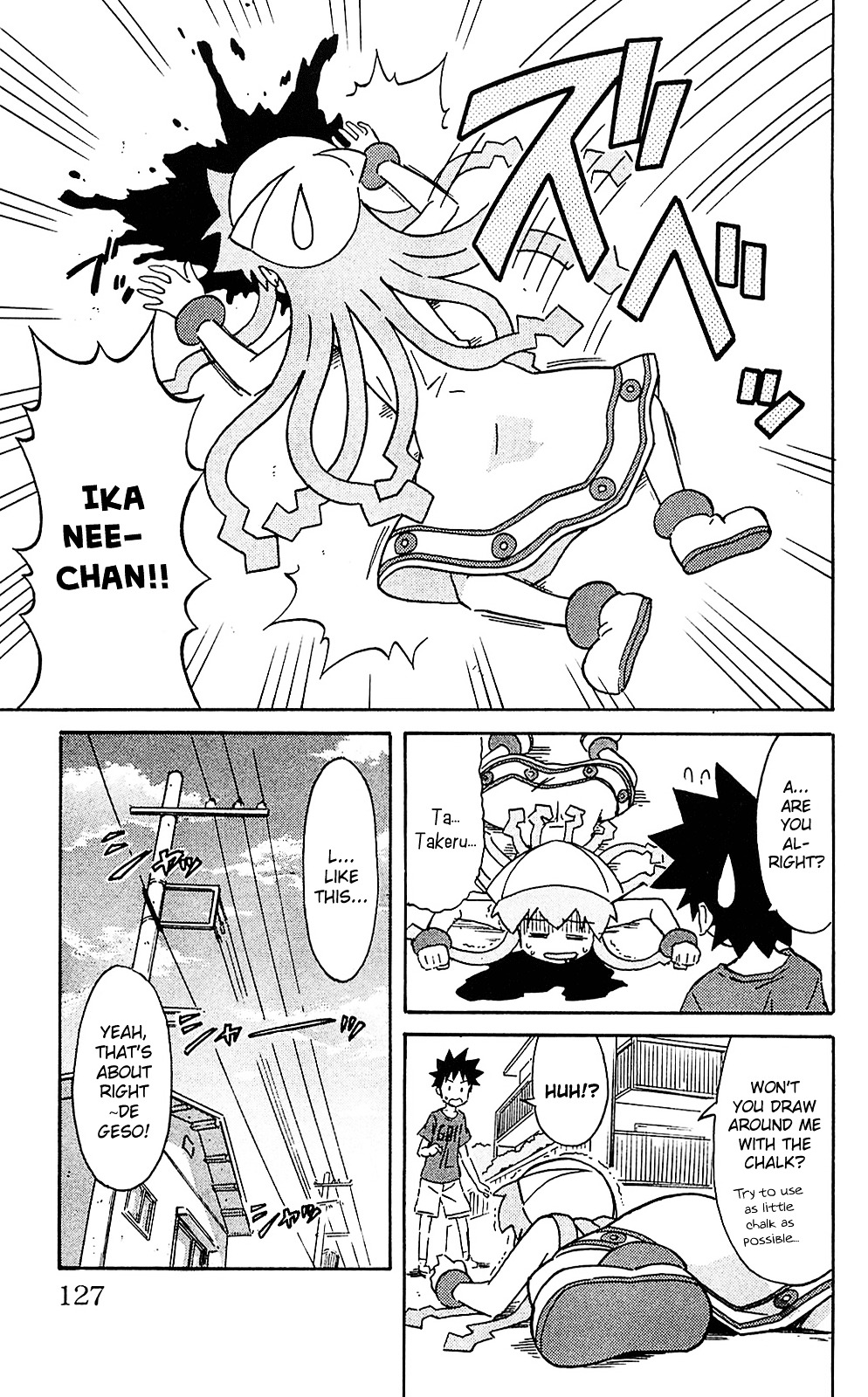 Shinryaku! Ika Musume Chapter 205 page 7 - Chapter 205 : Isn't it Ken Ken Pa ?