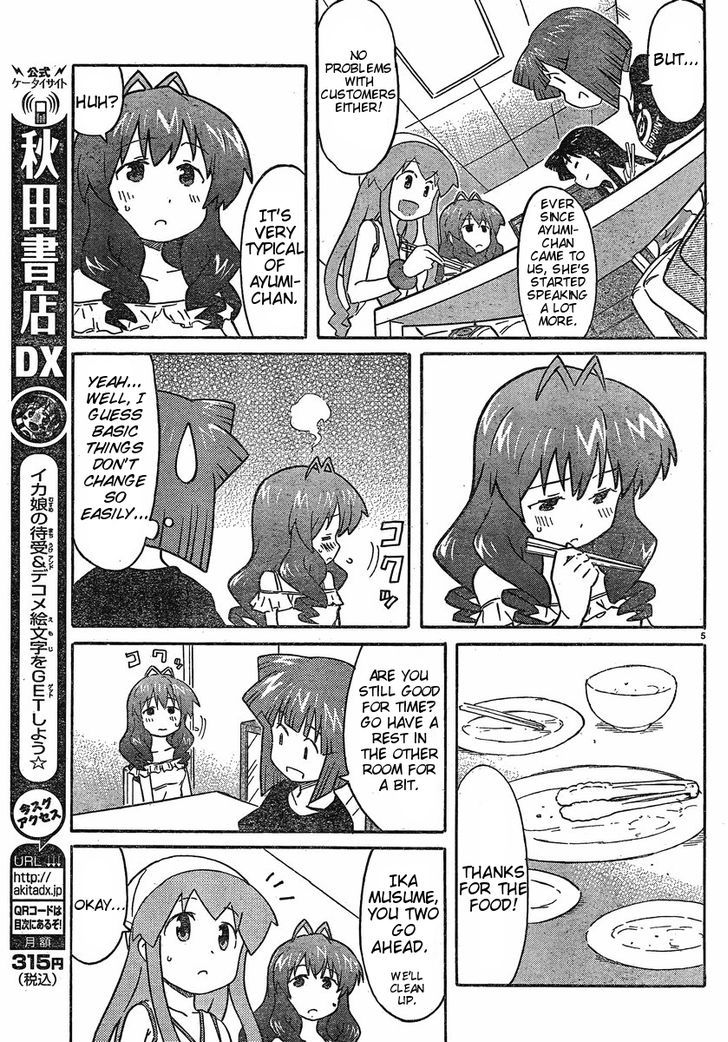Shinryaku! Ika Musume Chapter 210 page 5 - Chapter 210 : Won't You Welcome Ayumi?