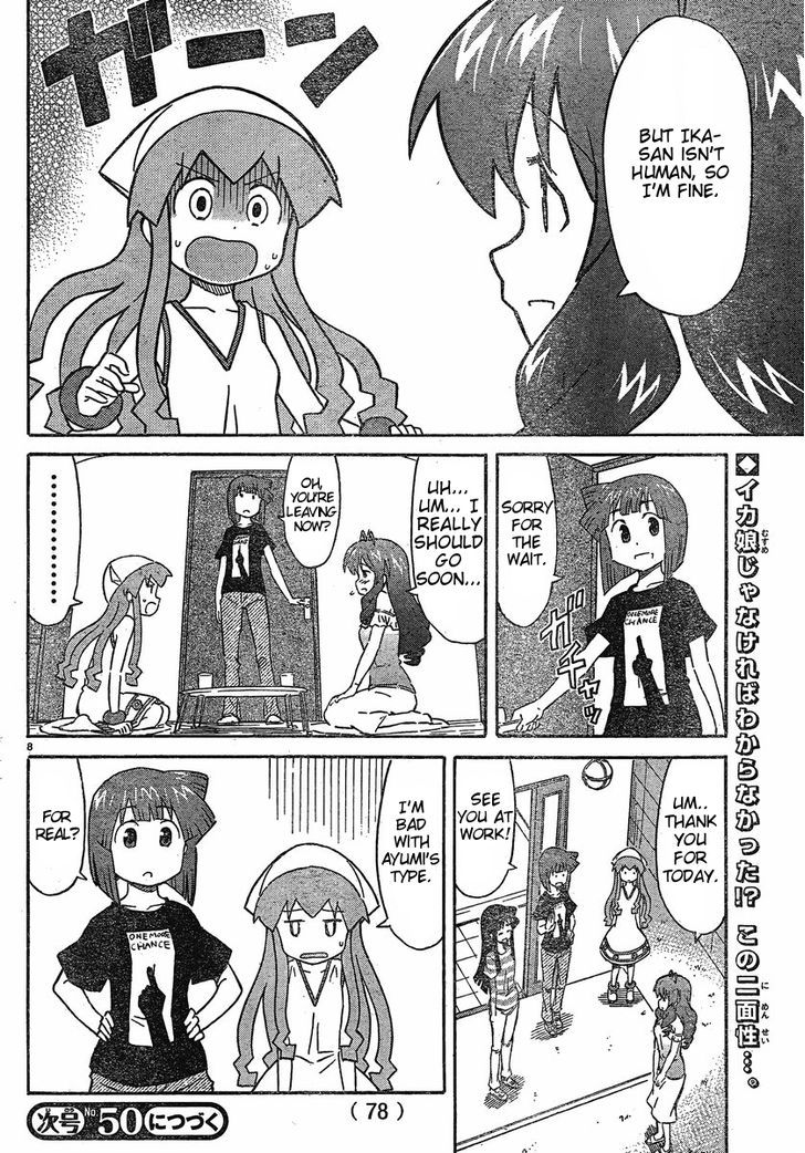 Shinryaku! Ika Musume Chapter 210 page 8 - Chapter 210 : Won't You Welcome Ayumi?