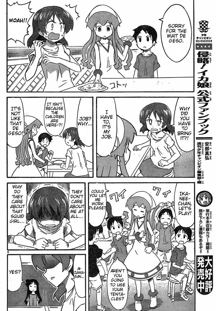Shinryaku! Ika Musume Chapter 211 page 6 - Chapter 211 : Aren't You Jealous?