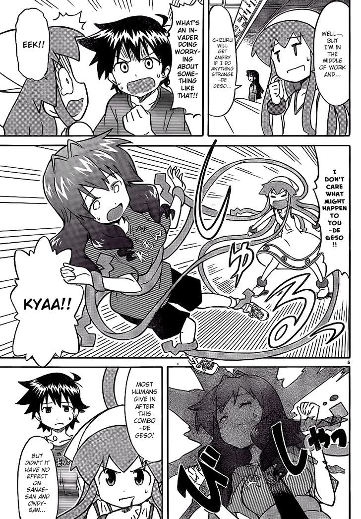 Shinryaku! Ika Musume Chapter 212 page 6 - Chapter 212 : Won't You Be Terrified?