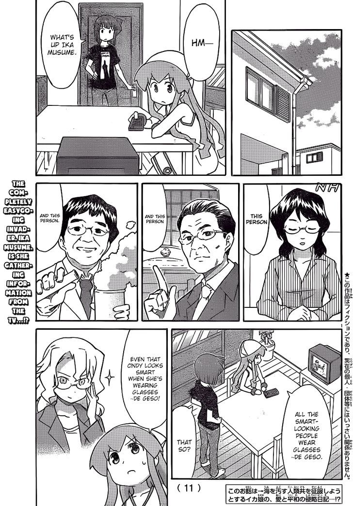 Shinryaku! Ika Musume Chapter 215 page 3 - Chapter 215 : Doesn't It Look Smart?