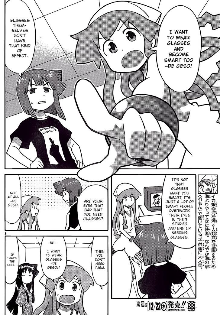 Shinryaku! Ika Musume Chapter 215 page 4 - Chapter 215 : Doesn't It Look Smart?