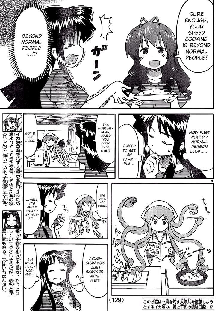 Shinryaku! Ika Musume Chapter 216 page 3 - Chapter 216 : Won't You Become Normal?