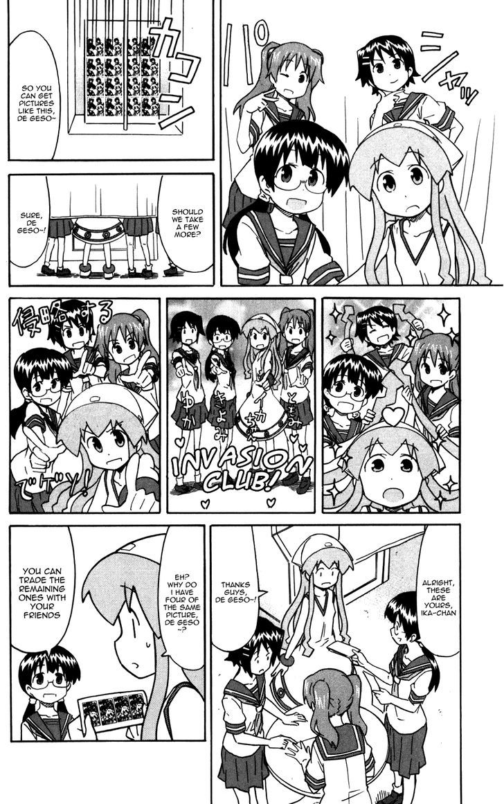 Shinryaku! Ika Musume Chapter 221 page 4 - Chapter 221 : Stickers?