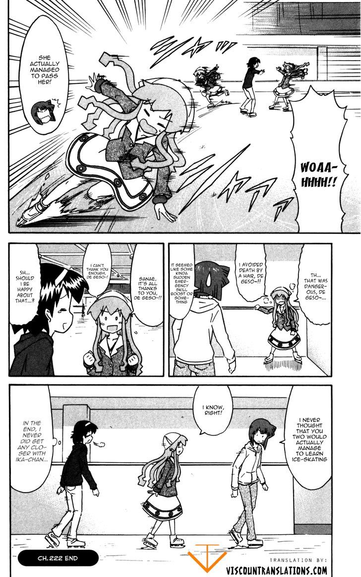 Shinryaku! Ika Musume Chapter 222 page 8 - Chapter 222 : Can't We Go Ice-Skating?