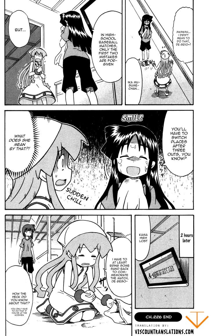 Shinryaku! Ika Musume Chapter 226 page 8 - Chapter 226 : Isn't It High-School Baseball?