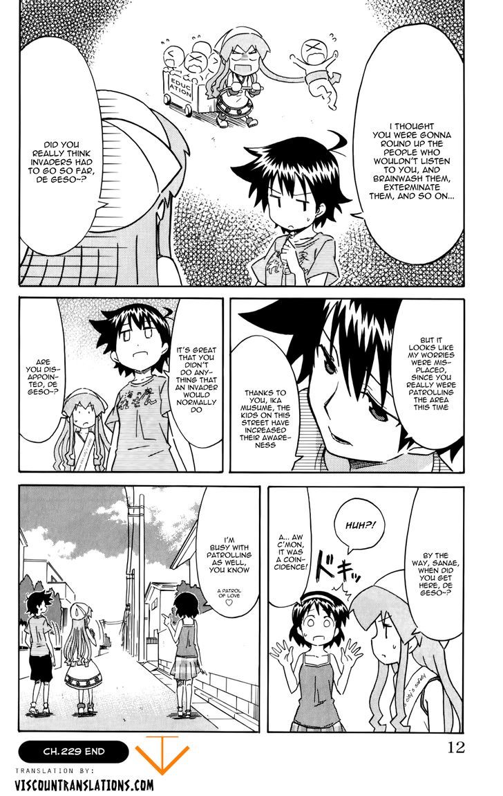 Shinryaku! Ika Musume Chapter 229 page 12 - Chapter 229 : Shall We Patrol?