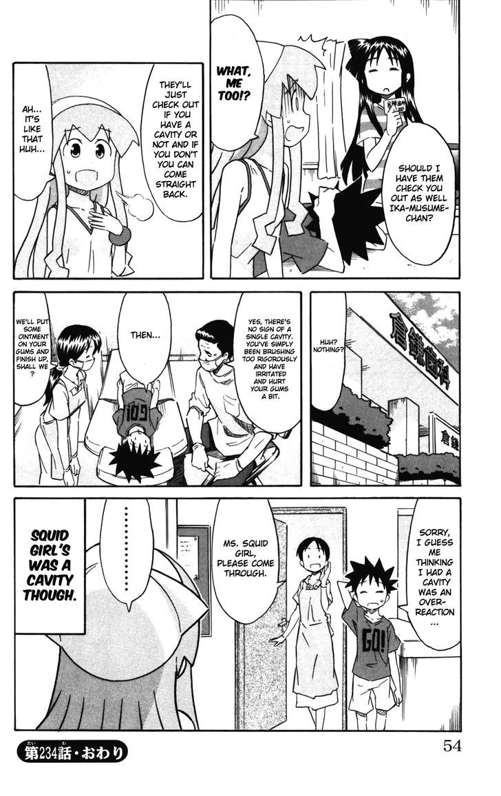 Shinryaku! Ika Musume Chapter 234 page 8 - Chapter 234 : Isn't it a cavity?