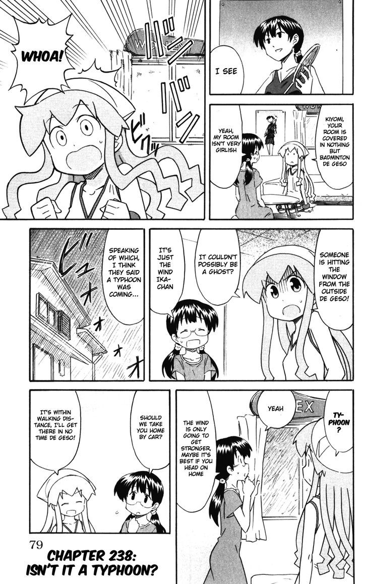 Shinryaku! Ika Musume Chapter 238 page 1 - Chapter 238 : Isn't It a Typhoon?