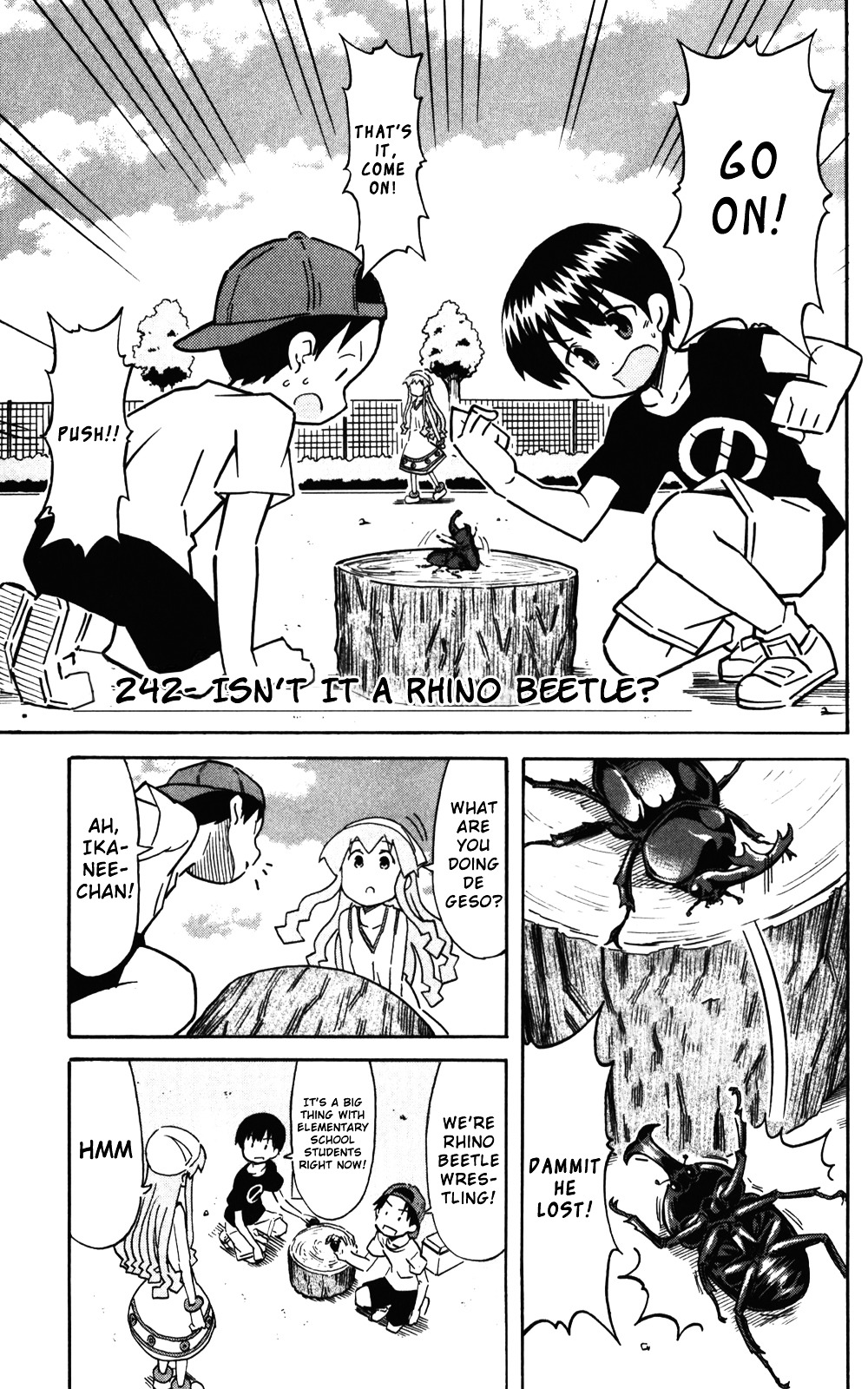 Shinryaku! Ika Musume Chapter 242 page 2 - Chapter 242 : Isn't It A Rhino Beetle?