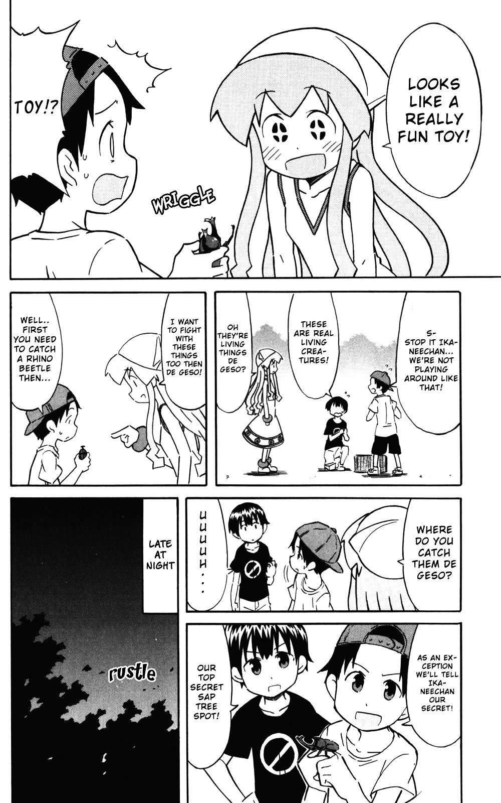 Shinryaku! Ika Musume Chapter 242 page 3 - Chapter 242 : Isn't It A Rhino Beetle?