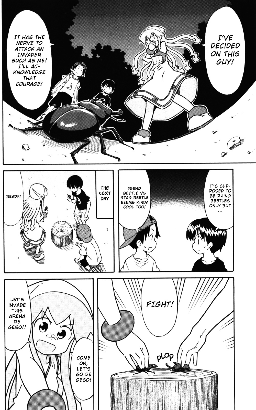 Shinryaku! Ika Musume Chapter 242 page 7 - Chapter 242 : Isn't It A Rhino Beetle?