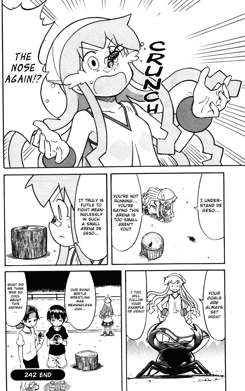 Shinryaku! Ika Musume Chapter 242 page 9 - Chapter 242 : Isn't It A Rhino Beetle?