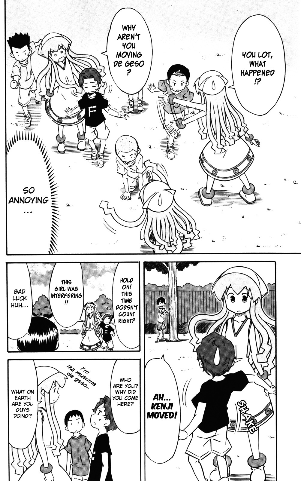 Shinryaku! Ika Musume Chapter 243 page 3 - Chapter 243 : Won't Daruma-san Fall Down?