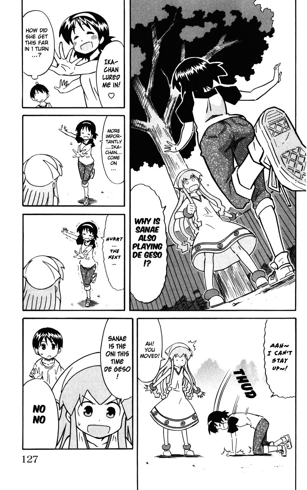Shinryaku! Ika Musume Chapter 243 page 8 - Chapter 243 : Won't Daruma-san Fall Down?