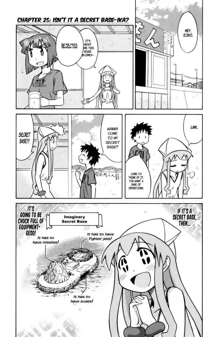 Shinryaku! Ika Musume Chapter 25 page 2 - Chapter 25 : Isn't it a Secret Base-Ika?