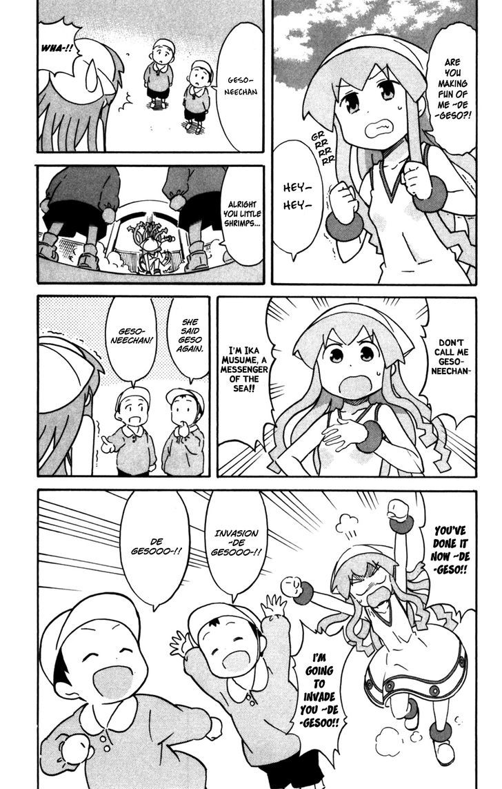 Shinryaku! Ika Musume Chapter 262 page 4 - Chapter 262 : Won't You Go To Kindergarten?