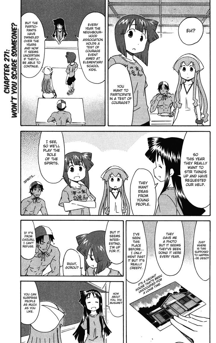 Shinryaku! Ika Musume Chapter 271 page 1 - Chapter 271 : Won't You Scare Someone?