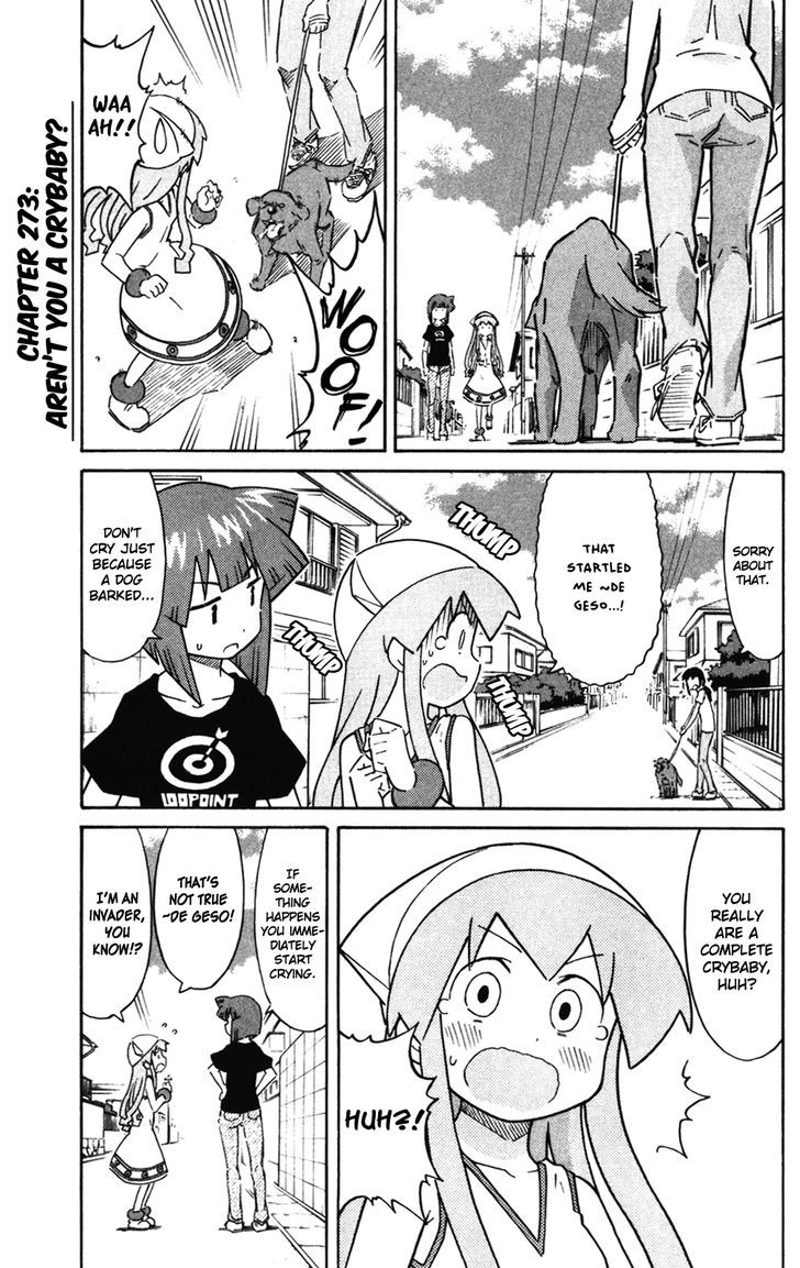 Shinryaku! Ika Musume Chapter 273 page 1 - Chapter 273 : Aren't You A Crybaby?