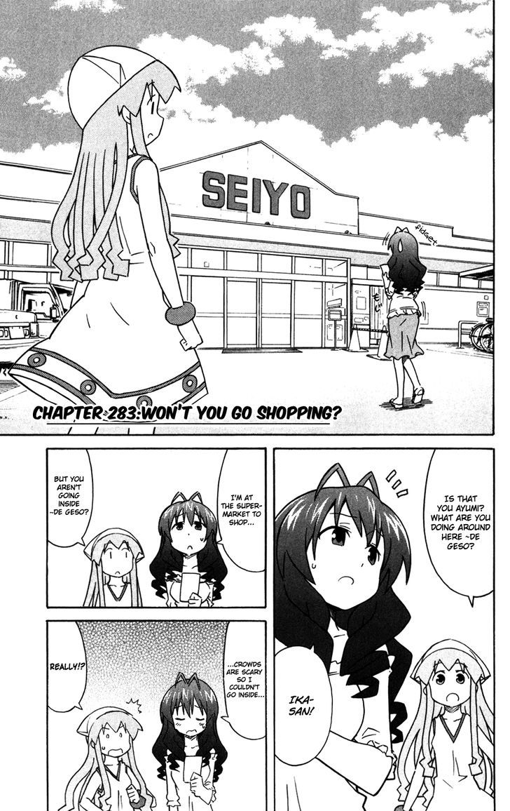 Shinryaku! Ika Musume Chapter 283 page 1 - Chapter 283 : Won't You Go Shopping?