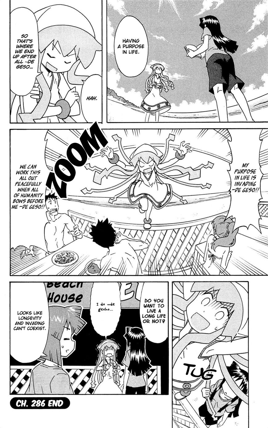 Shinryaku! Ika Musume Chapter 286 page 14 - Chapter 286 : Won't You Live A Long Life?