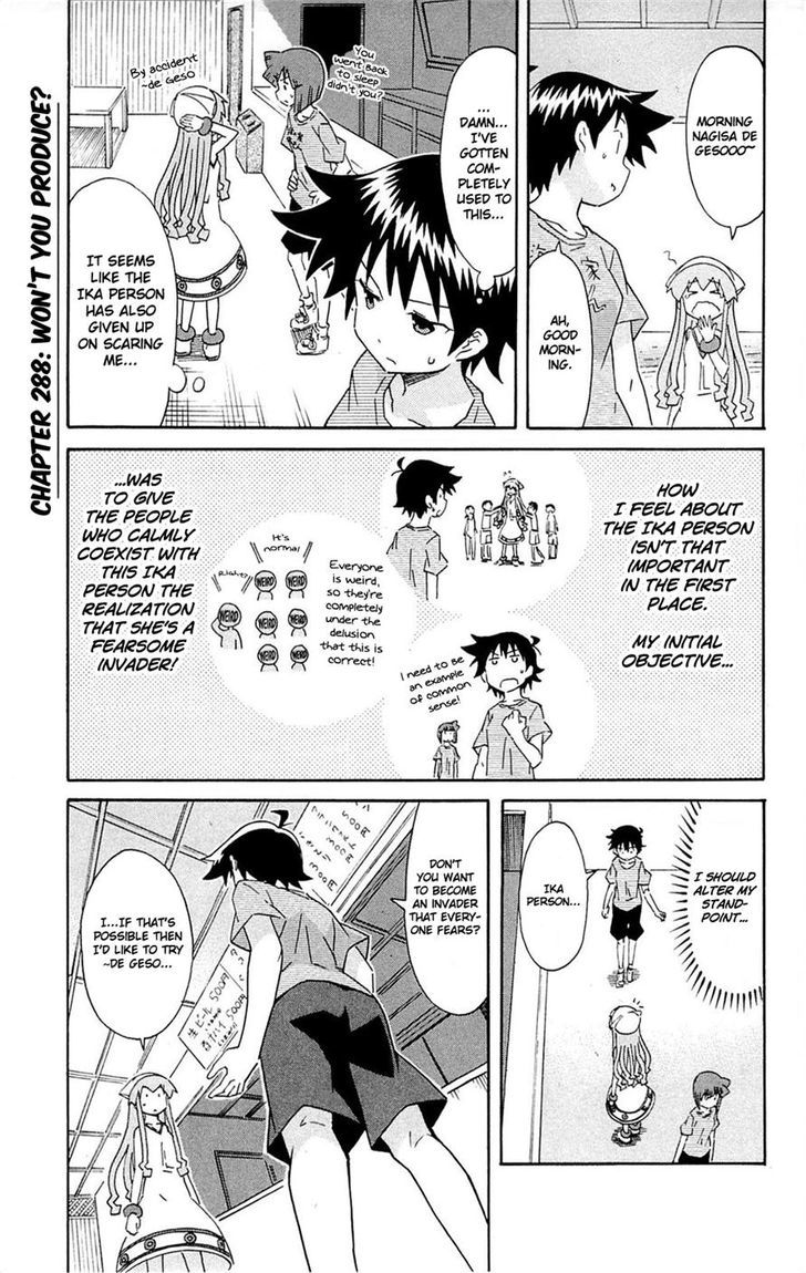 Shinryaku! Ika Musume Chapter 288 page 1 - Chapter 288 : Won't You Produce?